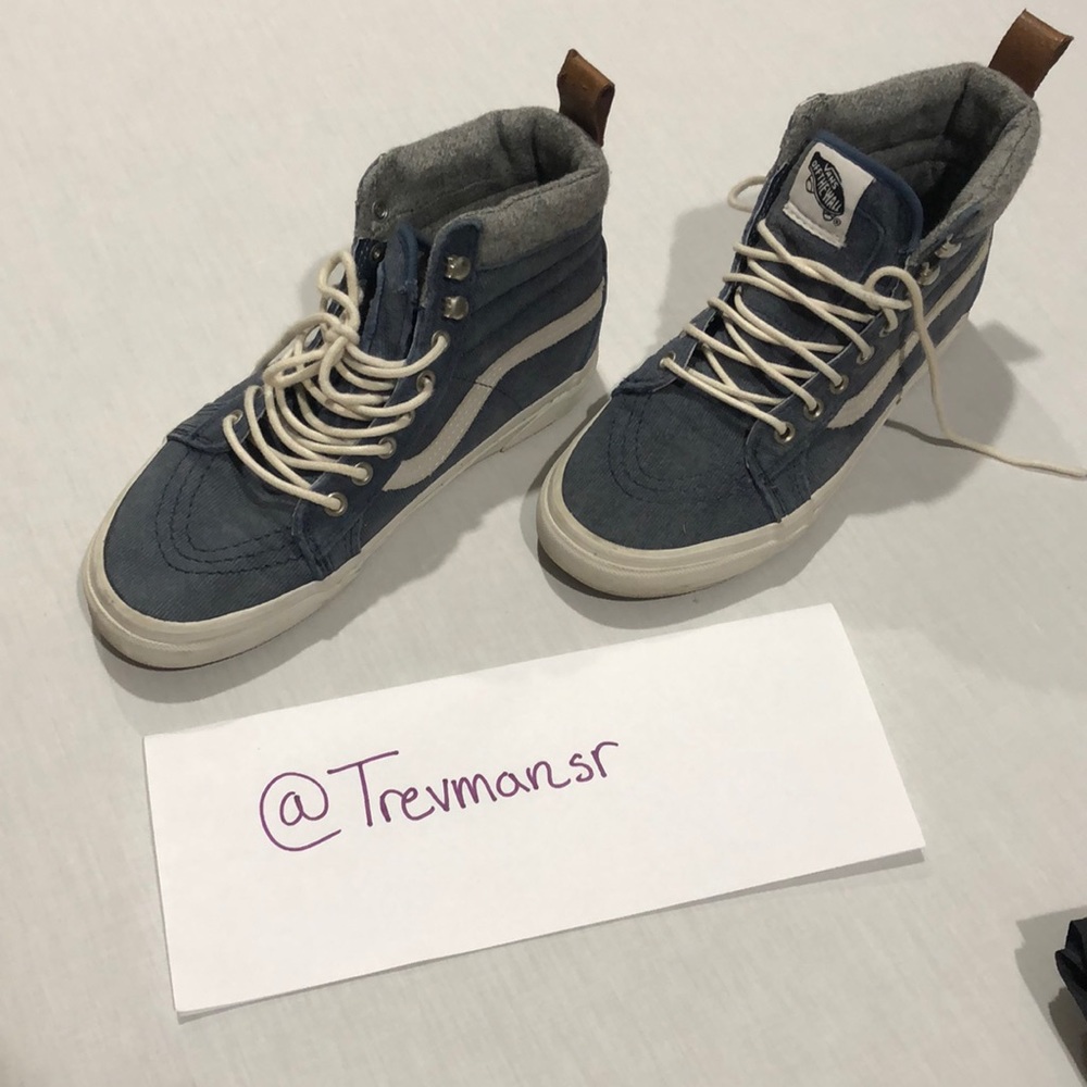 Vans High Top - Denim color way